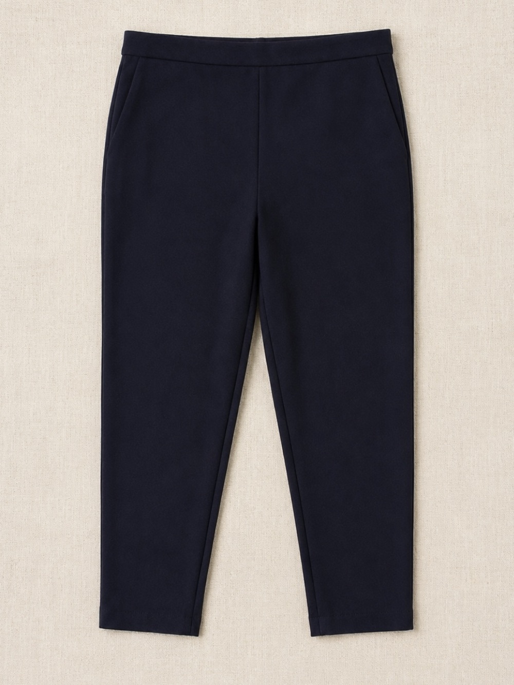 Sympli Black Slim Ankle Pants Size 14 Made in Canada Stretch Career Minimalist